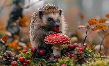 Zwierzęta jesienią 