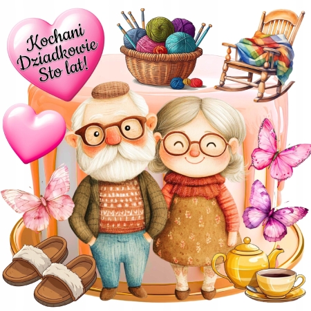 Babcia i dziadek tez byli dziećmi