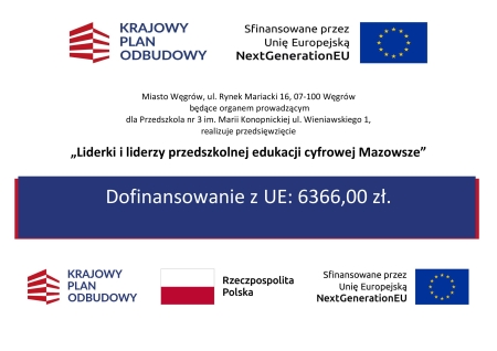 Liderki i liderzy przedszkolnej edukacji cyfrowej Mazowsze