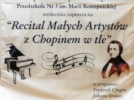 „Recital Małych Mistrzów z Chopinem w tle”